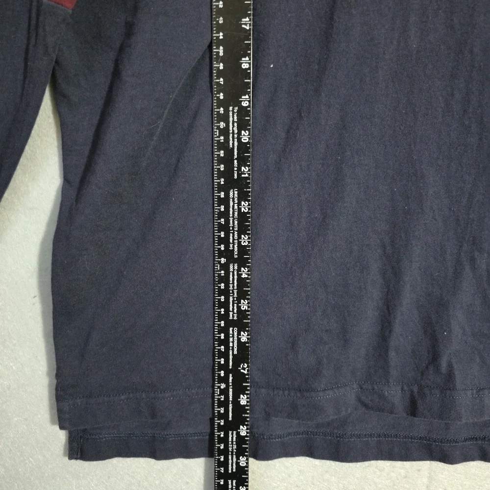 True Religion Mens Color Block Rugby Shirt 100% Cotton 104933 Size Large